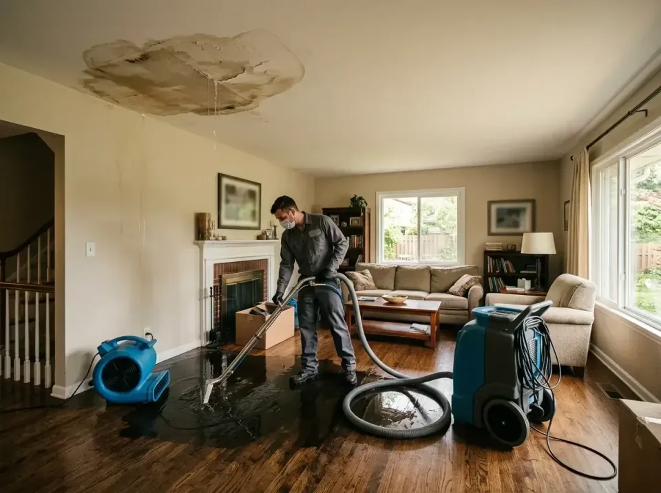 attic-pipe-burst-ceiling-drip-008 — frequently asked questions, Water Damage Restoration & Carpet Care in Monongahela, PA